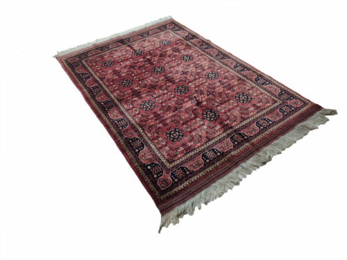 Afghan Teppich seitlich