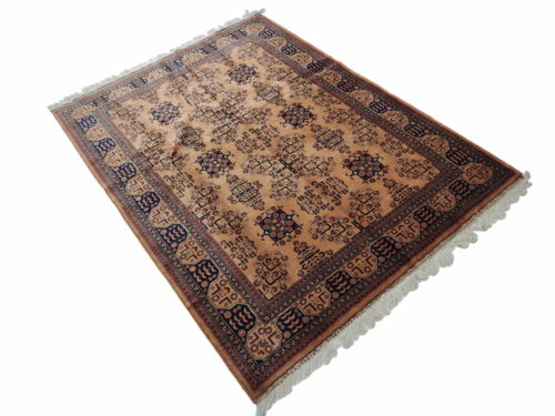 Afghan Teppich seitlich