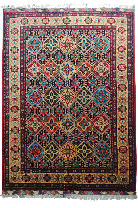 Afghan Teppich front